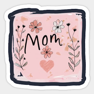 Mothers Day. Sticker